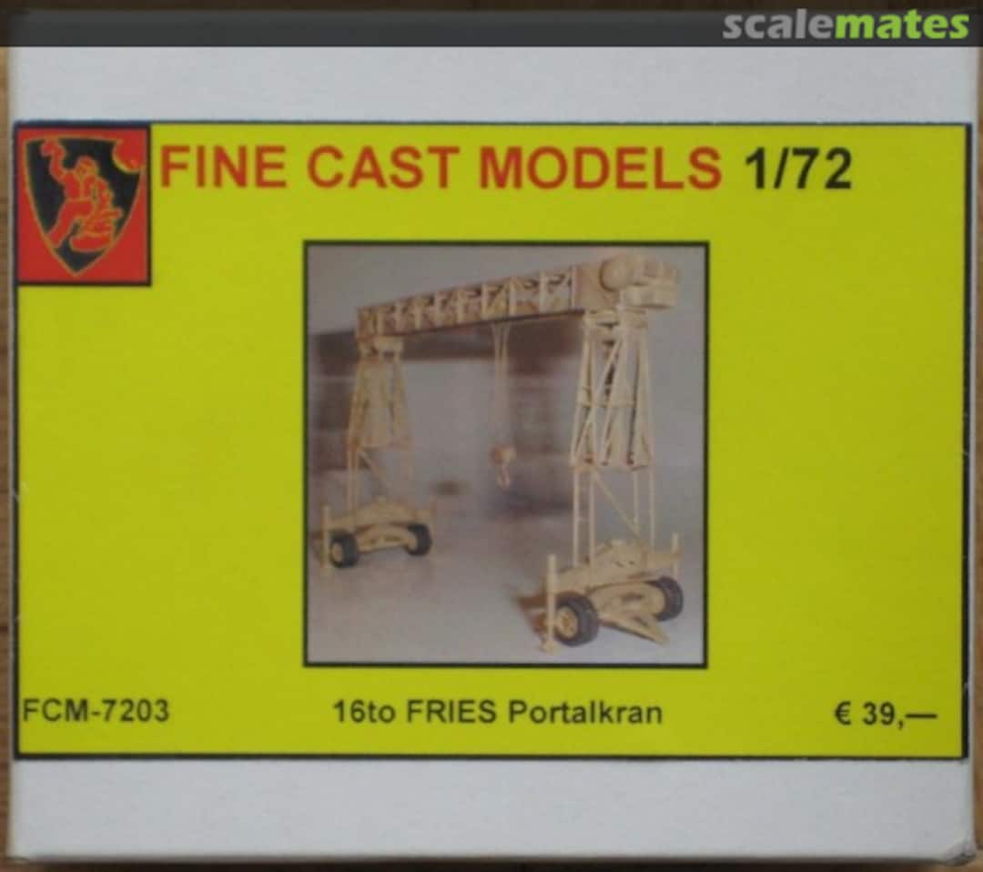 Boxart 16to Fries Portalkran FCM - 7203 Fine Cast Models