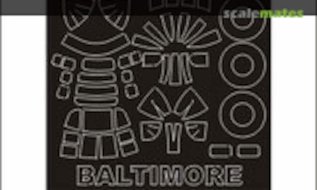 1:72 Martin Baltimore III/IV,V (Montex SM72131) SM72131