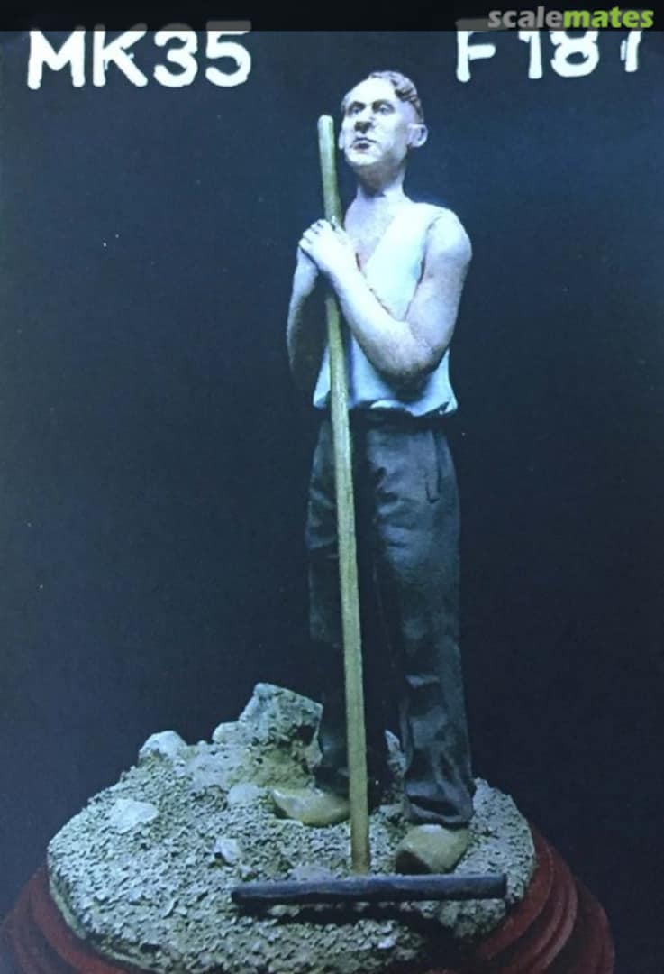 Boxart Civilian Leaned on his Rake F187 MK35 Boxart Civilian Leaned on his Rake F187 MK35