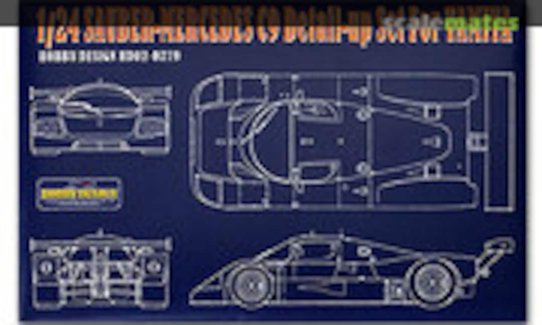 1:24 Sauber-Mercedes C9 Detail-up Set (Hobby Design HD02-0279)