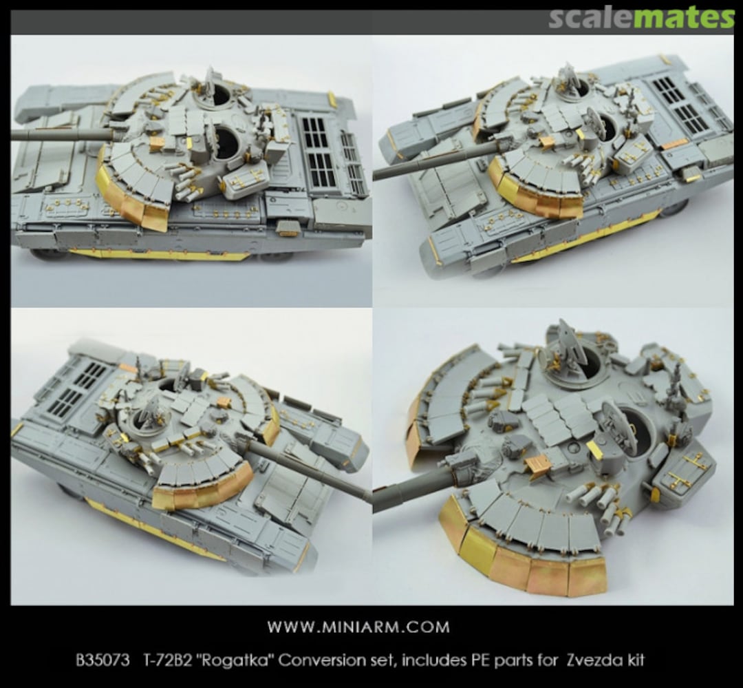 Boxart T-72B2 "Rogatka" B35073 Miniarm Boxart T-72B2 "Rogatka" B35073 Miniarm