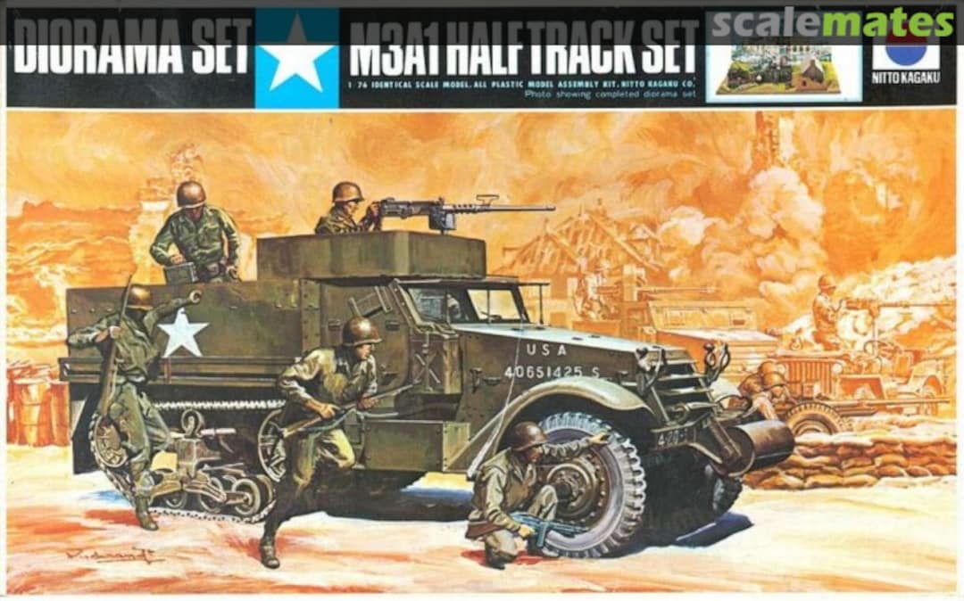 Boxart M3A1 Halftrack Set 532 Nitto Boxart M3A1 Halftrack Set 532 Nitto