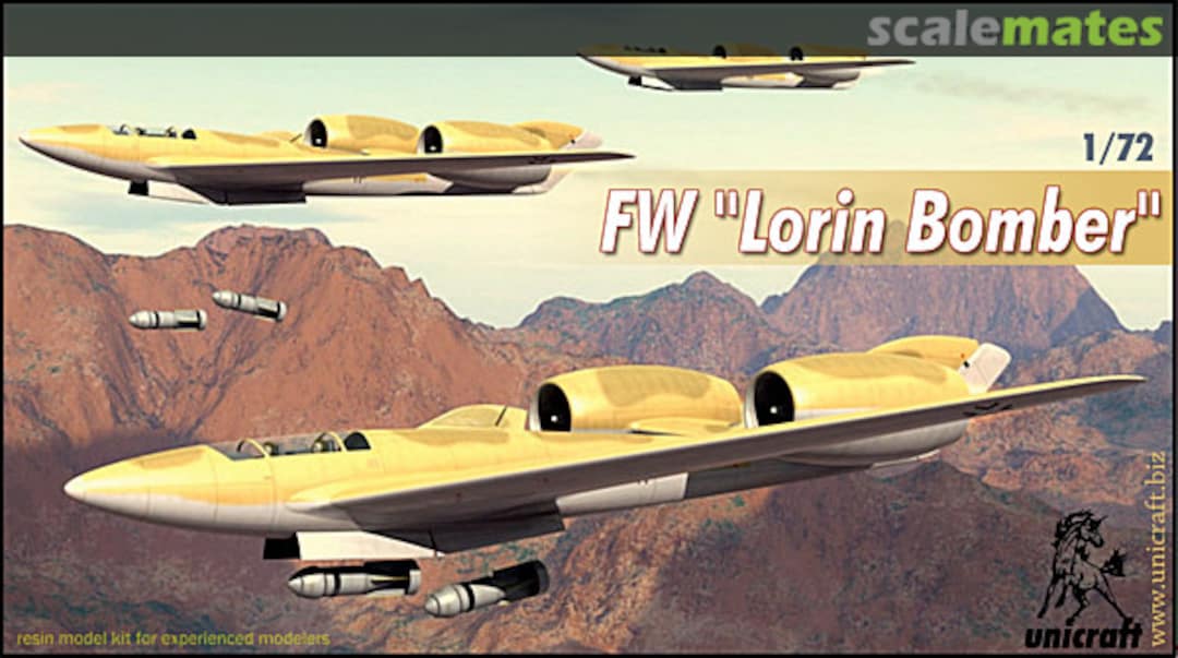 Boxart Focke-Wulf Lorin Bomber 72281 Unicraft Models
