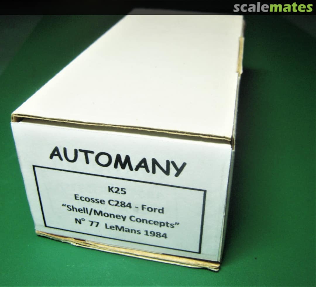 Boxart Ecosse C284 -Ford K25 Automany Boxart Ecosse C284 -Ford K25 Automany