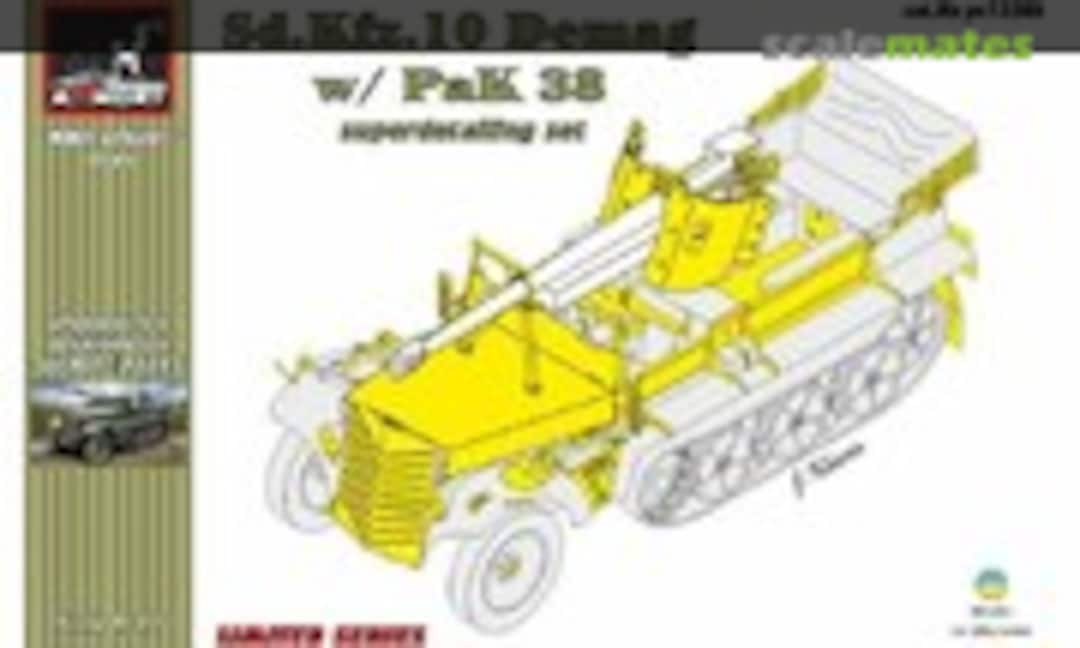 1:72 Sd.Kfz.10 w/ PaK 38 Detail Set (Armory pe7226b) pe7226b