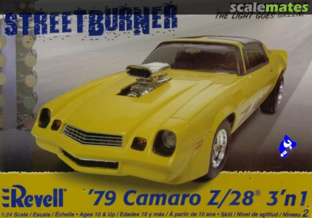 Boxart '79 Camaro Z/28 3 'n 1 85-2165 Revell Boxart '79 Camaro Z/28 3 'n 1 85-2165 Revell