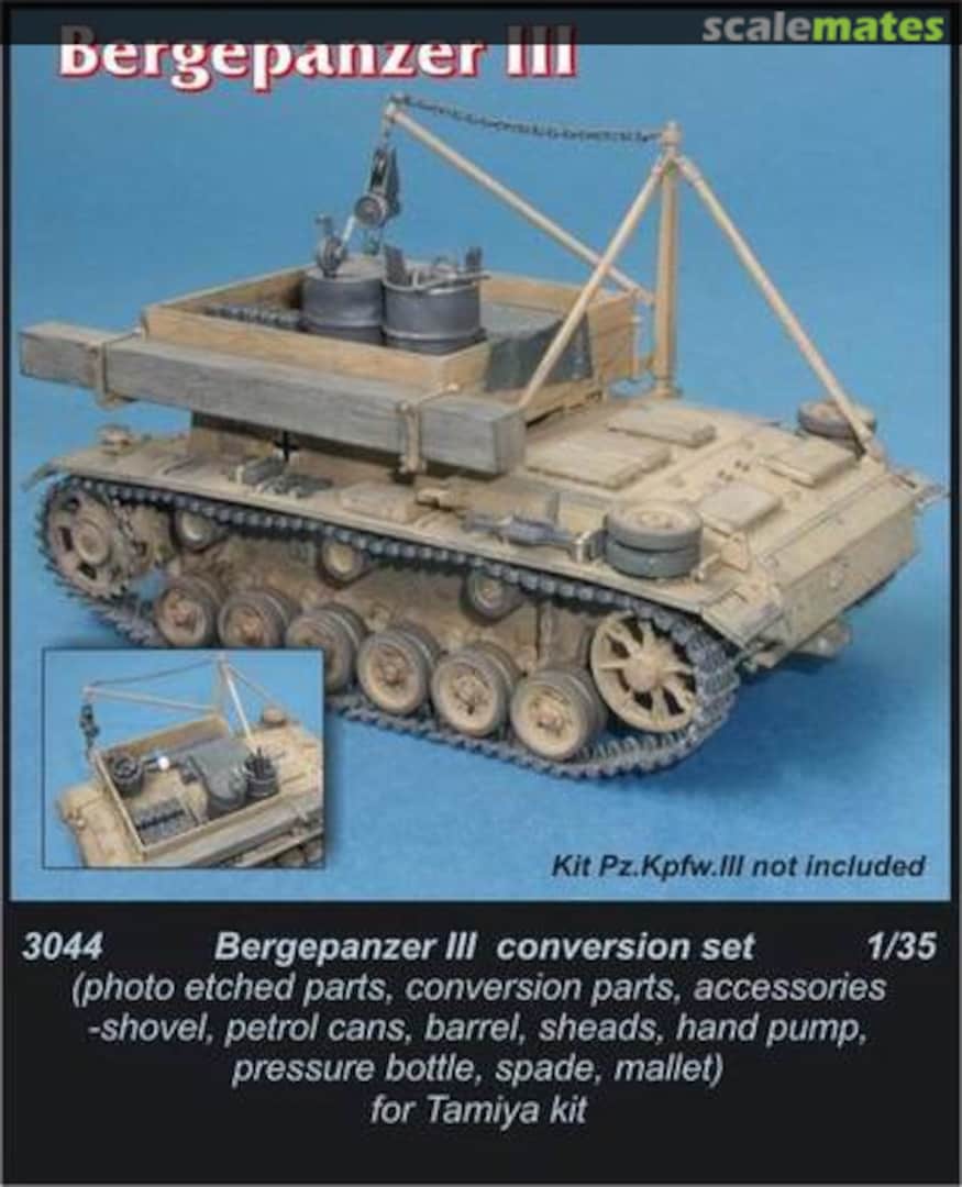 Boxart Bergepanzer III - conversion set 3044 CMK Boxart Bergepanzer III - conversion set 3044 CMK