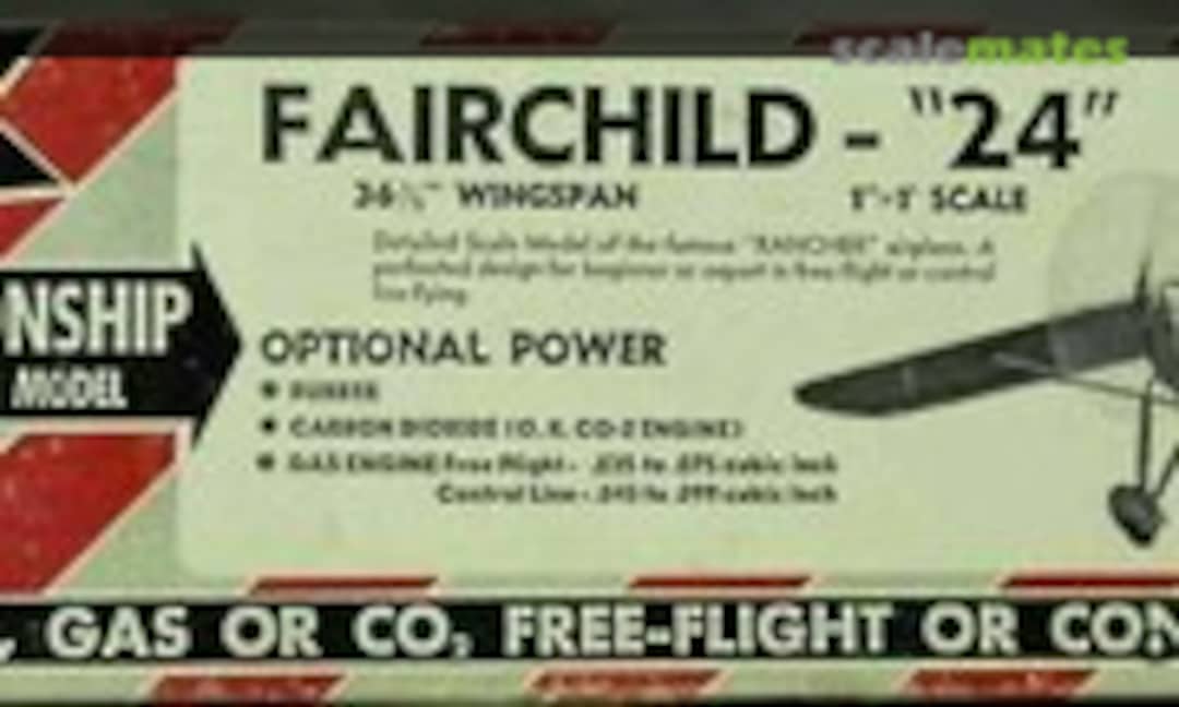 1:12 Fairchild 24 (Berkeley Models 4-5)