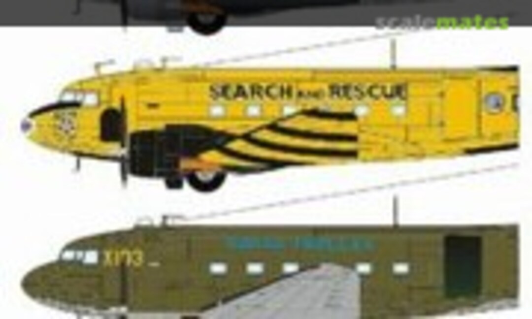 1:72 C-47 Skytrain Over CBI & PTO (Avalon Decals 7004) 7004