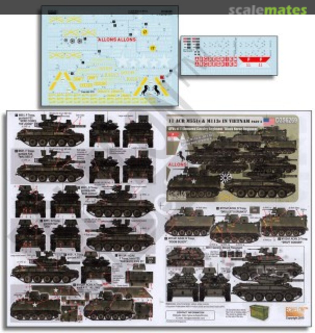 Boxart 11 ACR M551s & M113s in Vietnam (part 3) D356269 Echelon Fine Details Boxart 11 ACR M551s & M113s in Vietnam (part 3) D356269 Echelon Fine Details