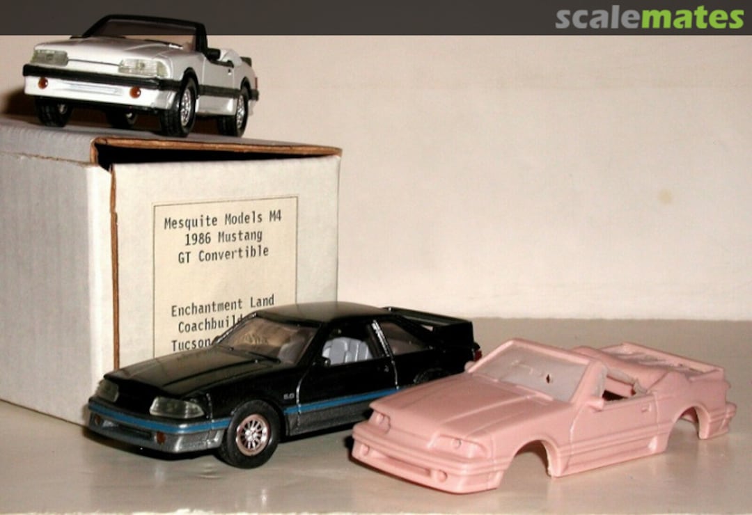 Boxart Ford Mustang GT Convertible M4 Mesquite Models Boxart Ford Mustang GT Convertible M4 Mesquite Models