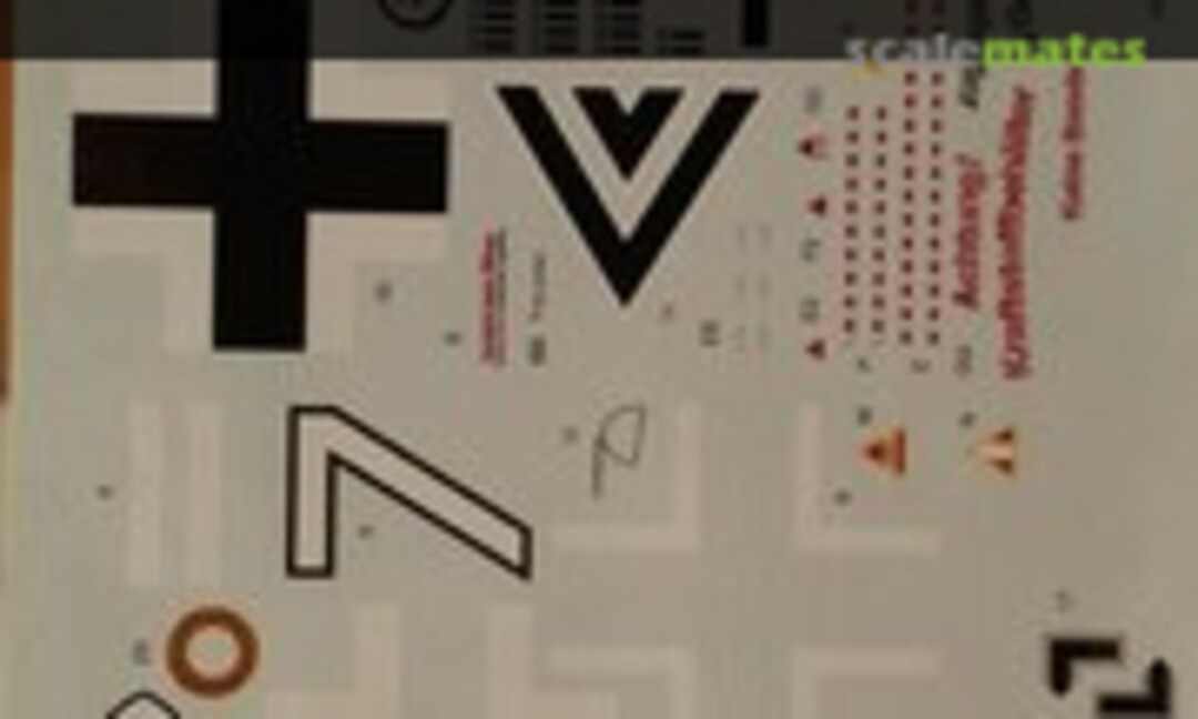 1:24 Bf109G-6 Early Version (AeroMaster 02407deleted) 02407deleted