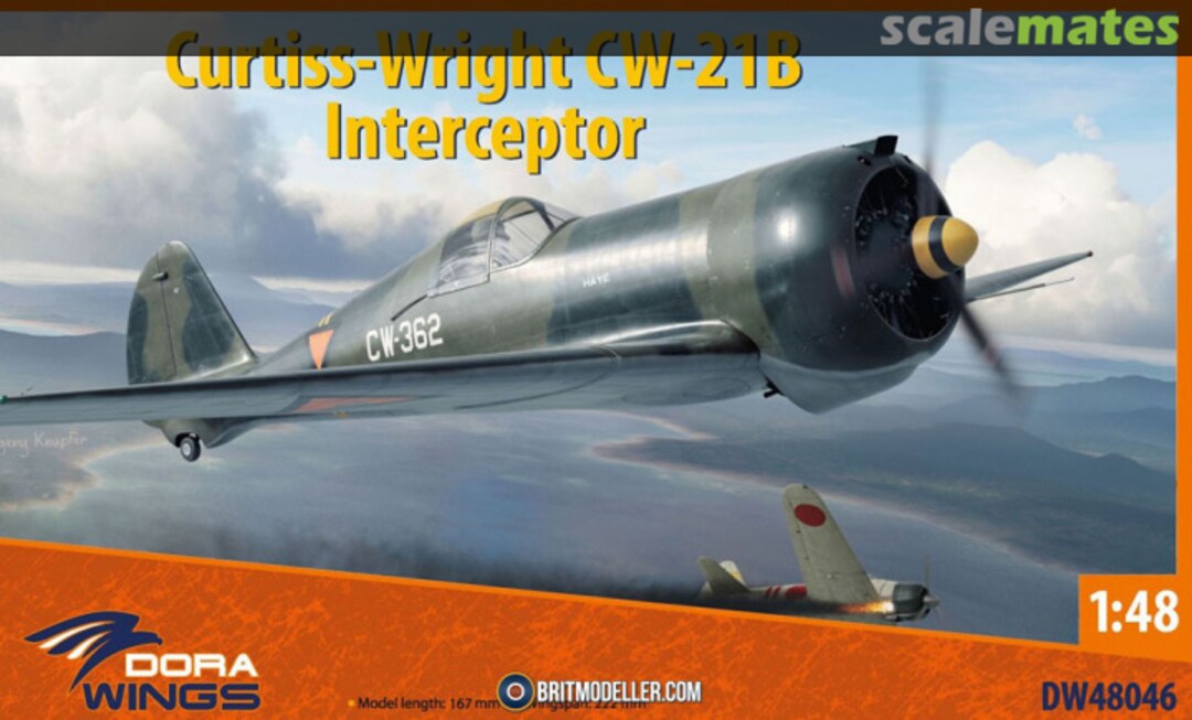Boxart Curtiss-Wright CW-21b DW48046 Dora Wings Boxart Curtiss-Wright CW-21b DW48046 Dora Wings