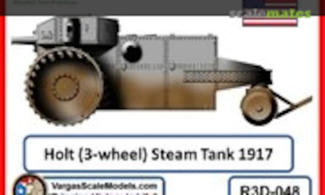 1:35 Holt 3-Wheel Steam Tank 1917 (Vargas Scale Models R3D-35-048) R3D-35-048