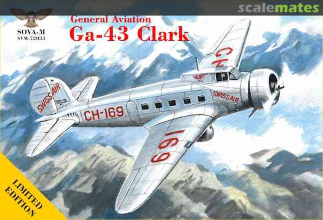Boxart Ga-43 Clark SVM-72033 SOVA-M Boxart Ga-43 Clark SVM-72033 SOVA-M