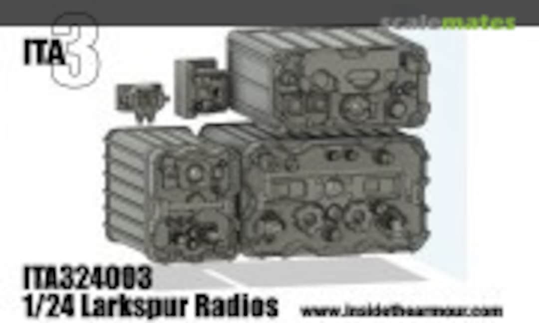 1:24 Larkspur Radio (Inside the Armour ITA3 ITA324003) ITA324003