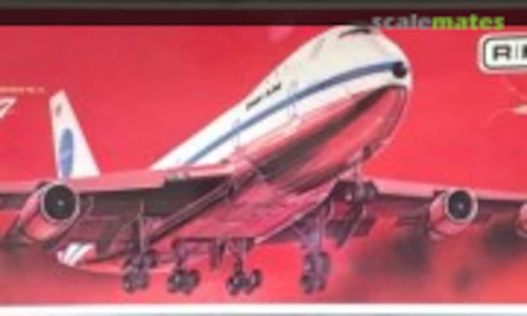 1:144 Pan Am's 747 Jumbo (Nitto/Riko 200-1000)