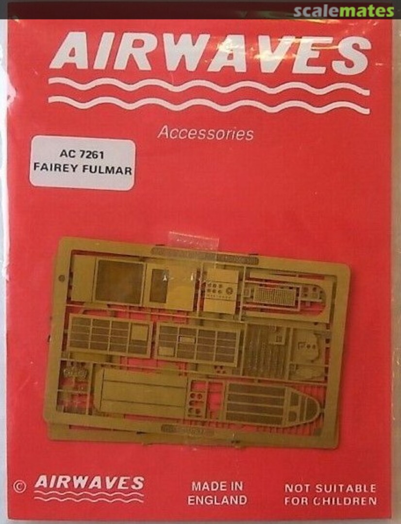 Boxart Fairey Fulmar Etch Sheets 72061 Airwaves Boxart Fairey Fulmar Etch Sheets 72061 Airwaves