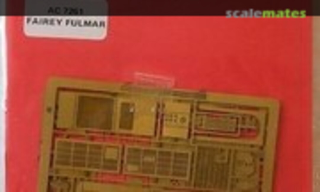 1:72 Fairey Fulmar Etch Sheets (Airwaves 72061)