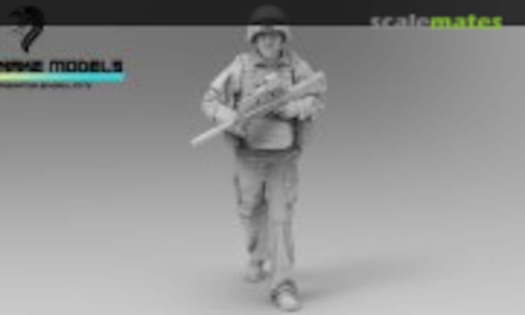 1:35 Soldat Français Patrouille en Afghanistan (01) (BlackSnake Model FR-15) FR-15