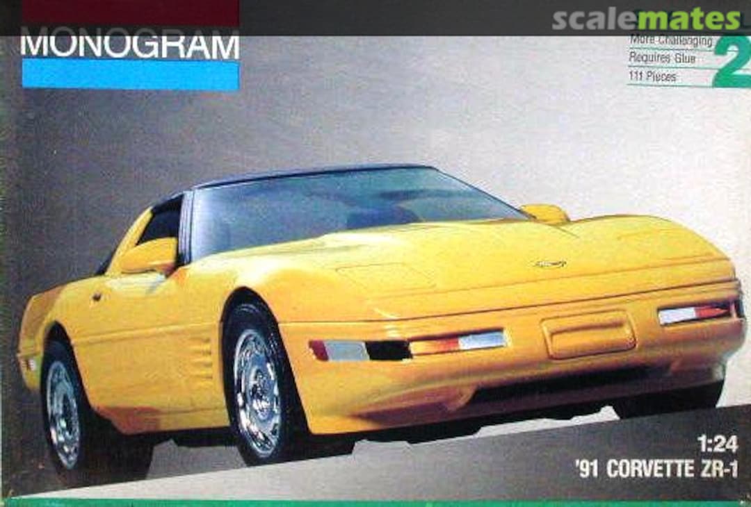 Boxart '91 Corvette ZR-1 2936 Monogram