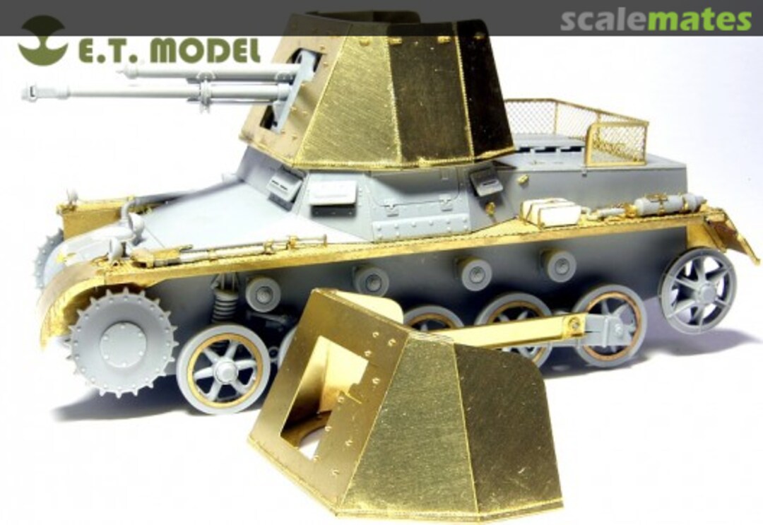Boxart Panzerjager I Fighting Comp. Armor Plates early E35-014 E.T. Model Boxart Panzerjager I Fighting Comp. Armor Plates early E35-014 E.T. Model