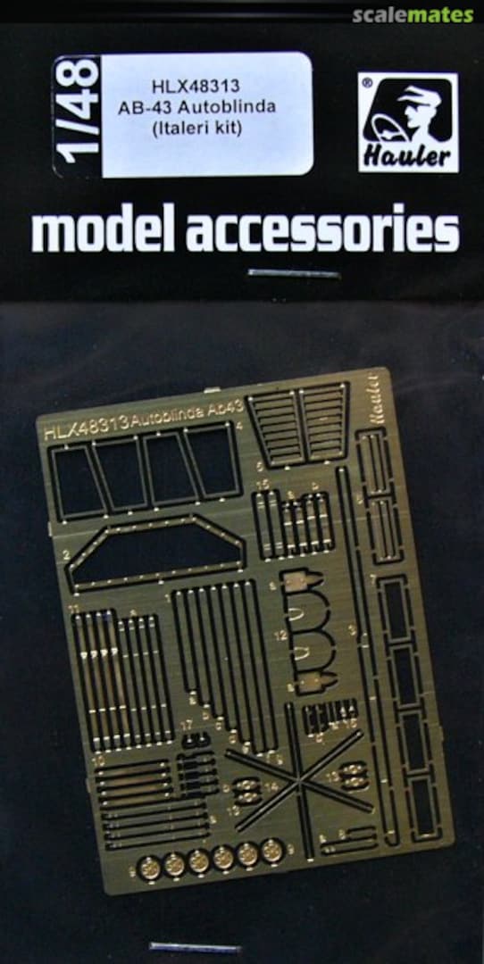 Boxart AB-43 Autoblinda HLX48313 Hauler Boxart AB-43 Autoblinda HLX48313 Hauler