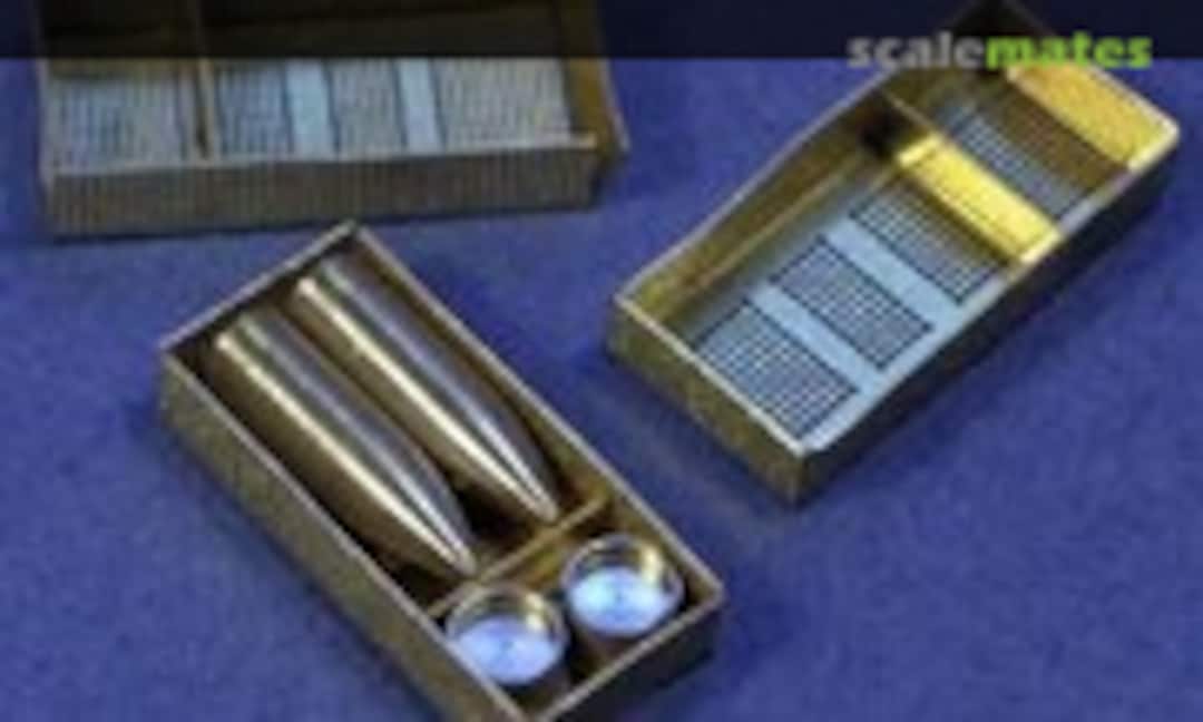 1:35 4.5-inch Howitzer Ammunition 10 Cartridges & 10 Shells (Resicast 35.2337) 35.2337