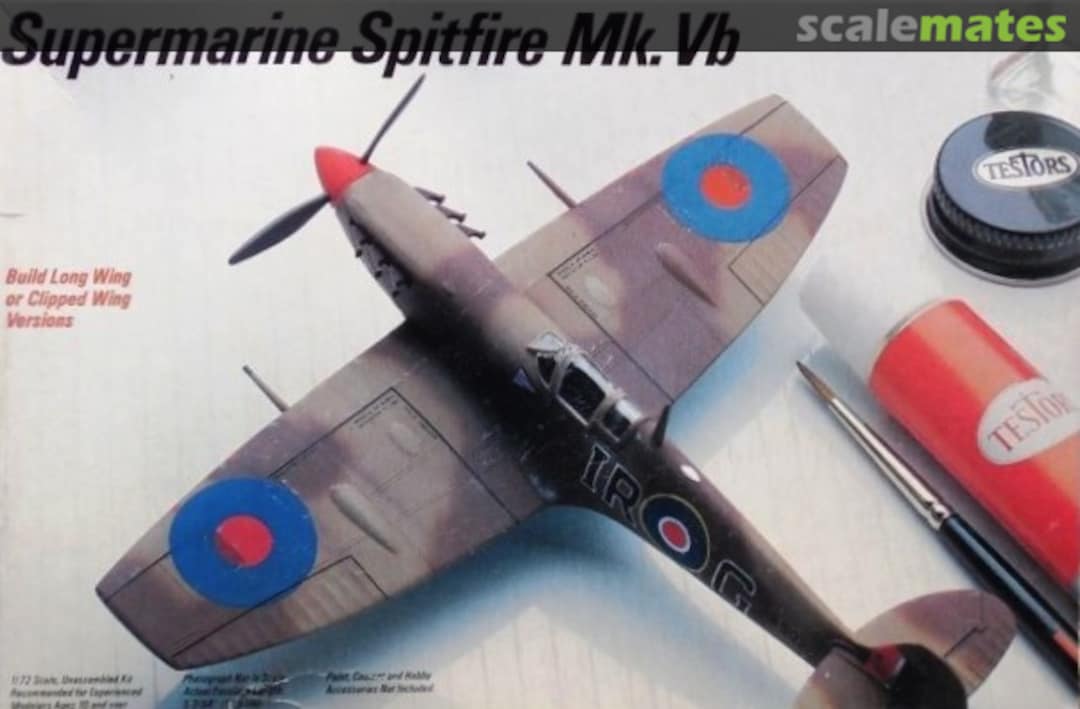 Boxart Supermarine Spitfire Mk.Vb 418 Testors