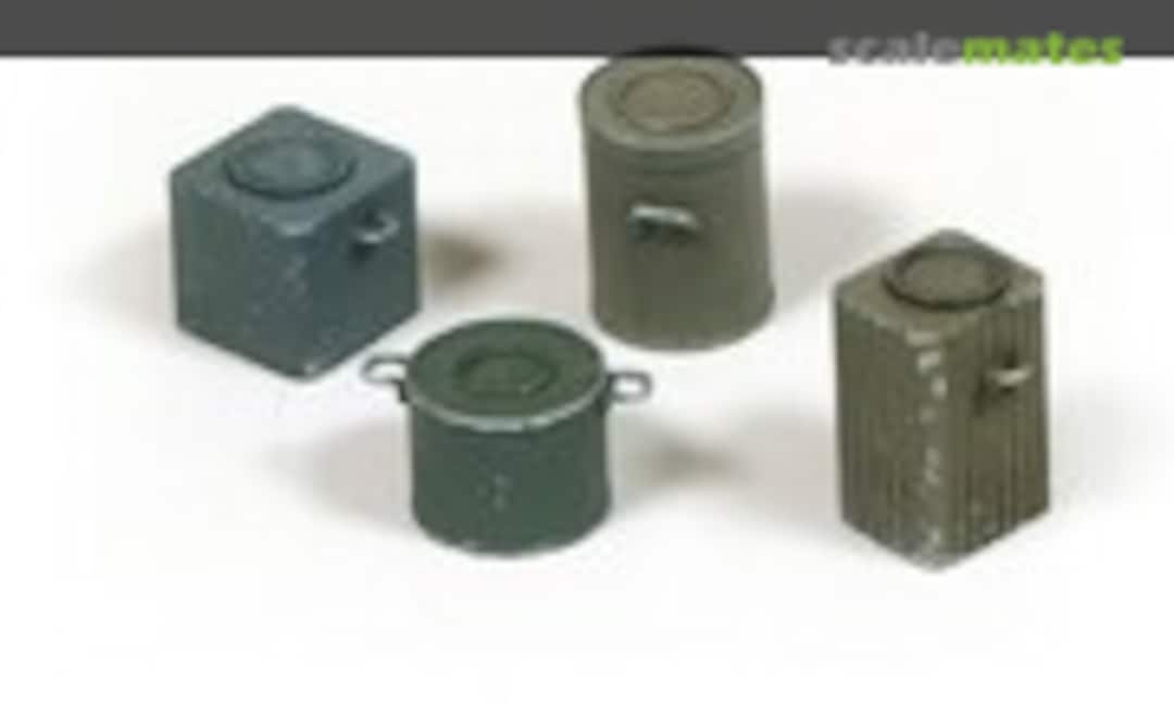 1:35 German Food Canisters (Add On parts 35-0029-A) 35-0029-A