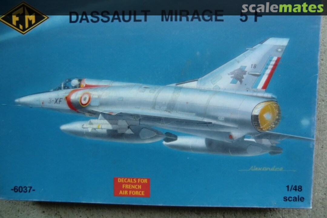 Boxart Dassault Mirage 5F 6037 Fonderie Miniature Boxart Dassault Mirage 5F 6037 Fonderie Miniature