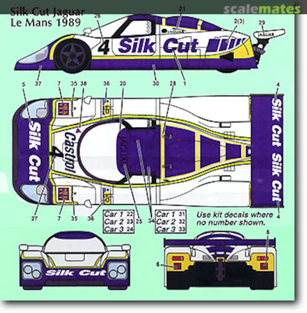 Boxart XJR-9 LM (1988/89) ST27-DC686C Studio27 Boxart XJR-9 LM (1988/89) ST27-DC686C Studio27