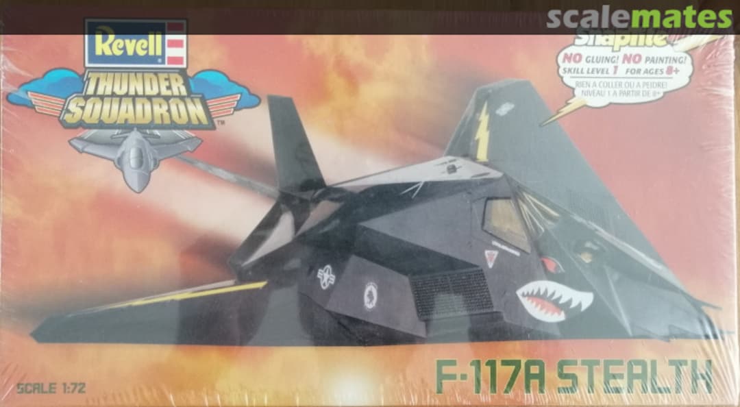 Boxart F-117A Stealth 85-1182 Revell Boxart F-117A Stealth 85-1182 Revell