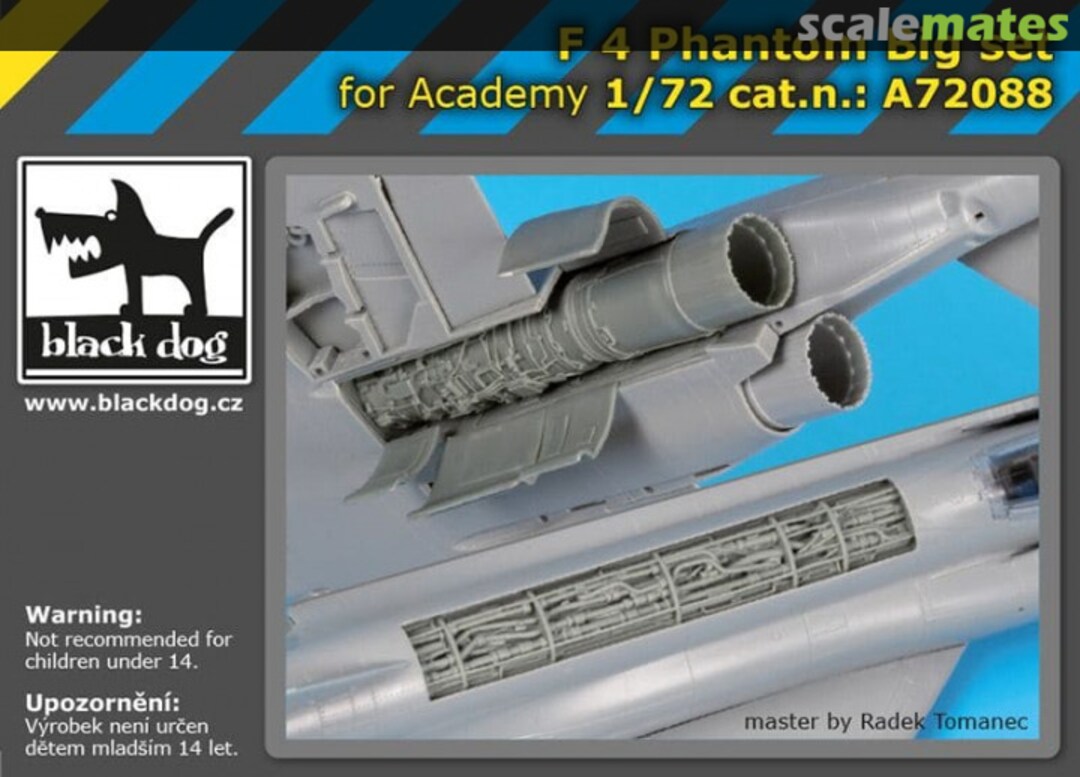 Boxart F-4 Phantom big set - Academy - A72088 Black Dog Boxart F-4 Phantom big set - Academy - A72088 Black Dog