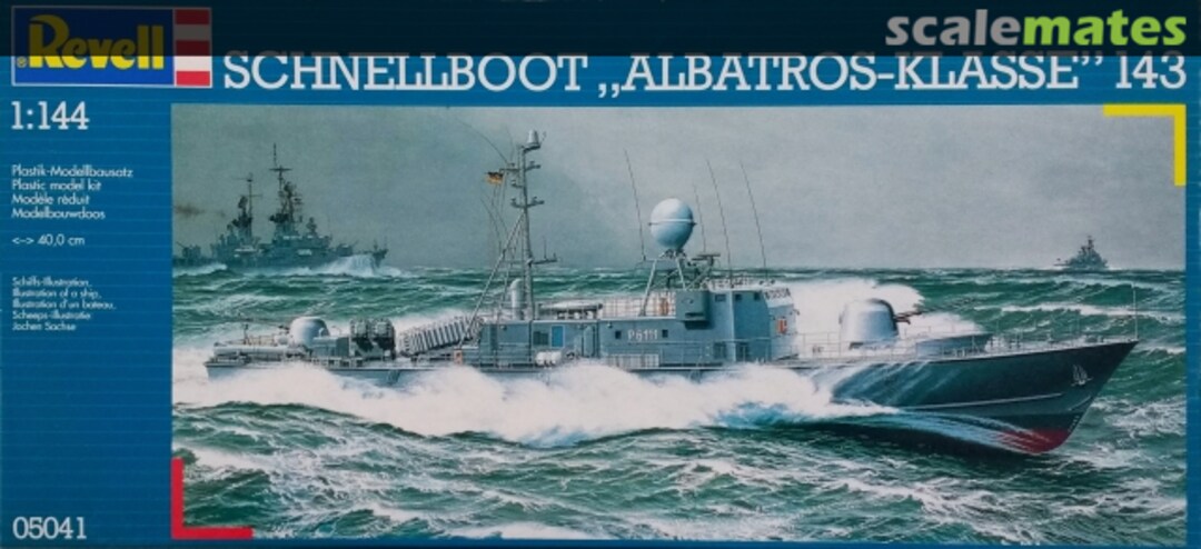 Boxart Schnellboot Albatros-Klasse 143 05041 Revell Boxart Schnellboot Albatros-Klasse 143 05041 Revell