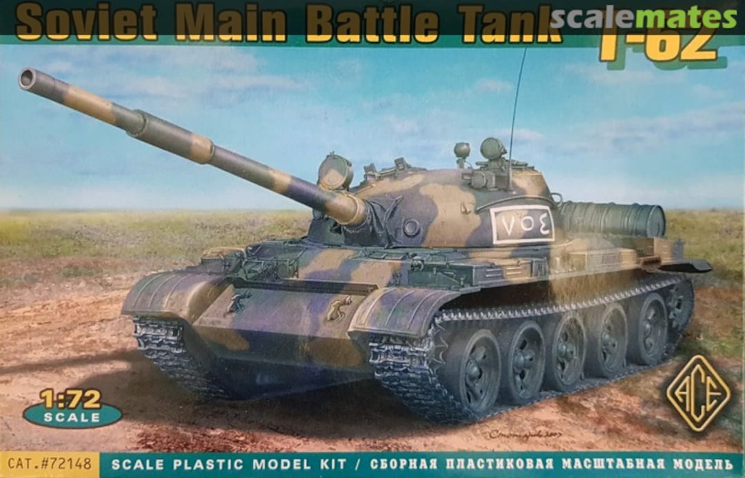 Boxart T-62 72148 ACE Boxart T-62 72148 ACE