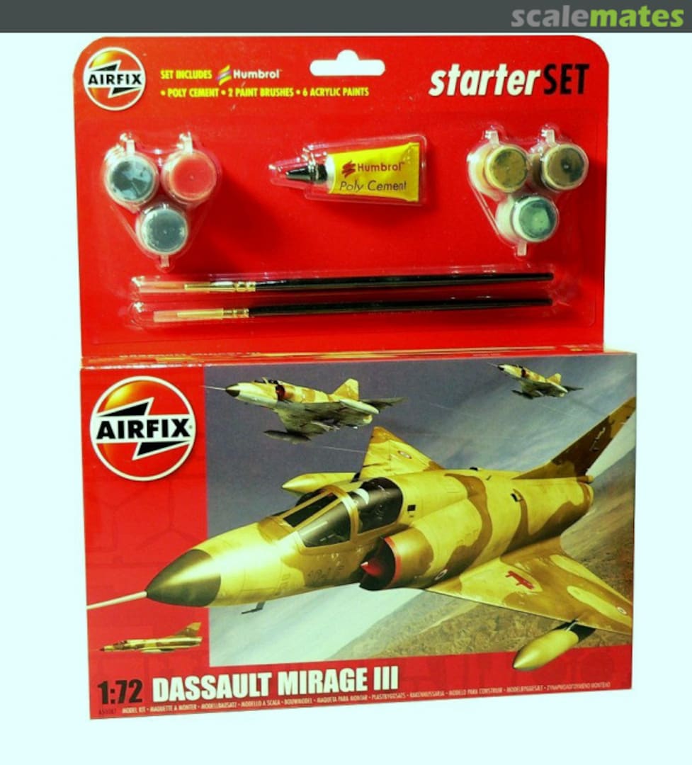 Boxart Dassault Mirage III A50087 Airfix