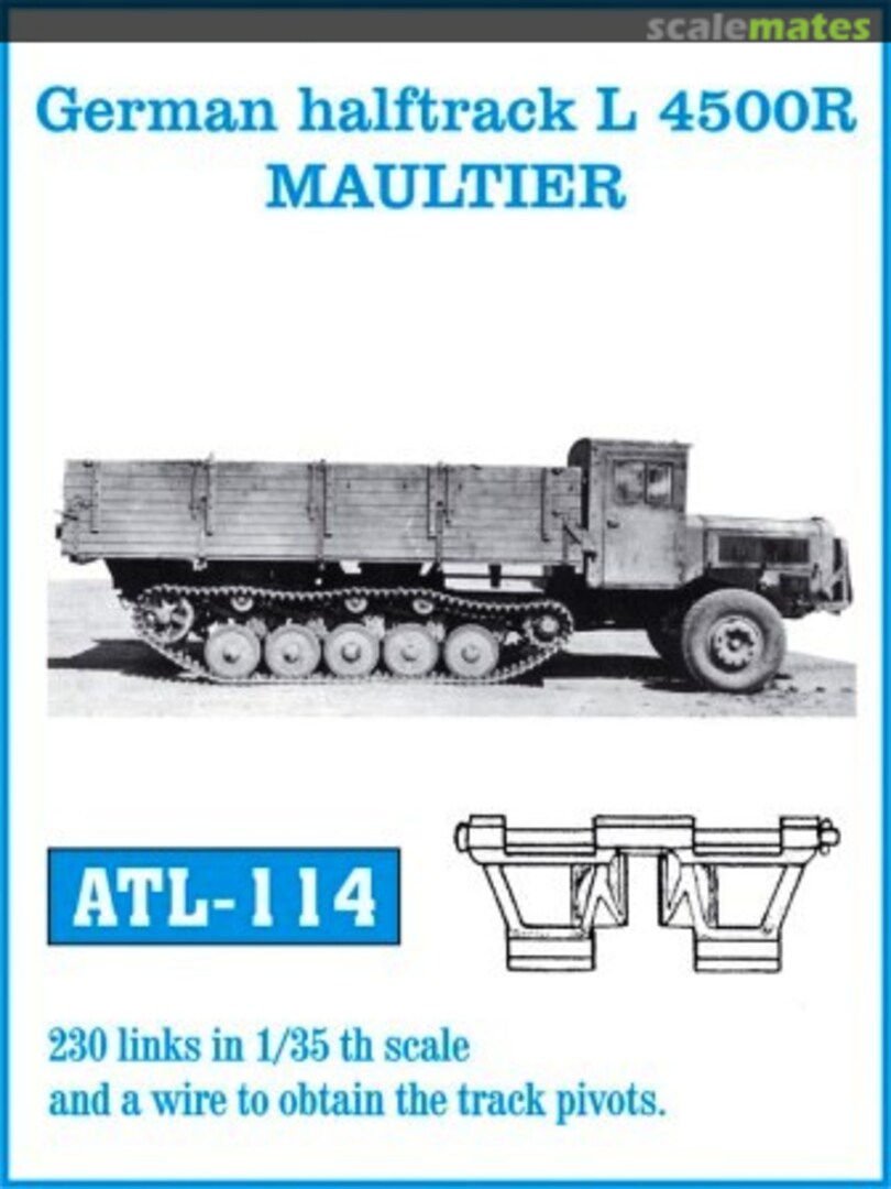 Boxart L 4500R Maultier ATL-114 Friulmodel Boxart L 4500R Maultier ATL-114 Friulmodel