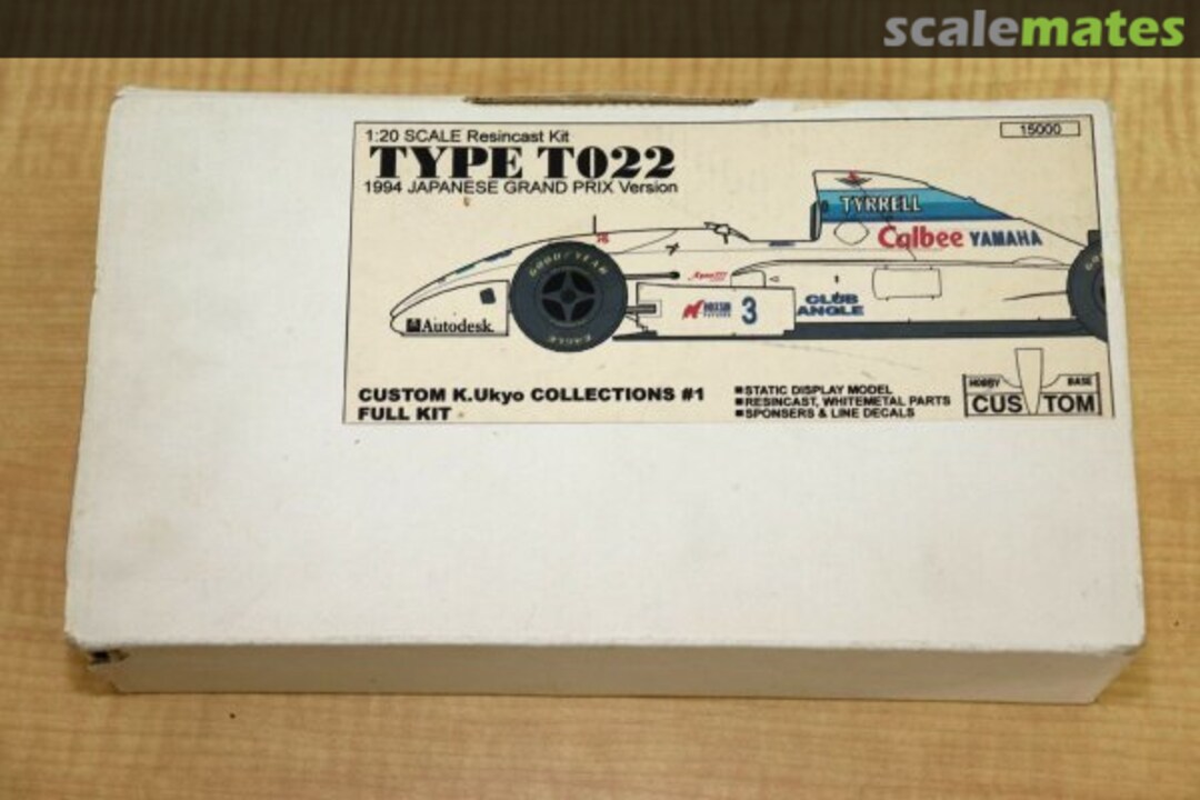 Boxart Tyrrell 022 Hobby Base Custom Boxart Tyrrell 022 Hobby Base Custom