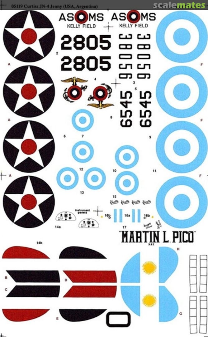 Contents CURTISS JENNY JN-4D 05119 Glencoe Models Contents CURTISS JENNY JN-4D 05119 Glencoe Models