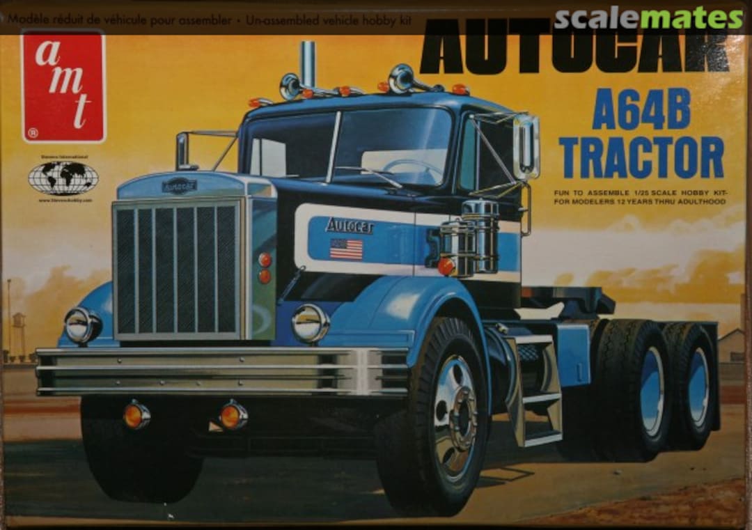 Boxart Autocar A64B tractor 38665 AMT Boxart Autocar A64B tractor 38665 AMT