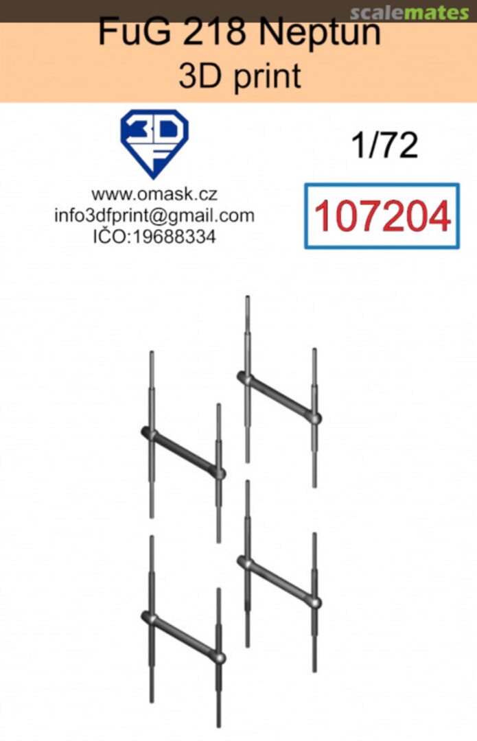 Boxart FuG 218 Neptun 107204 3DF Print Boxart FuG 218 Neptun 107204 3DF Print