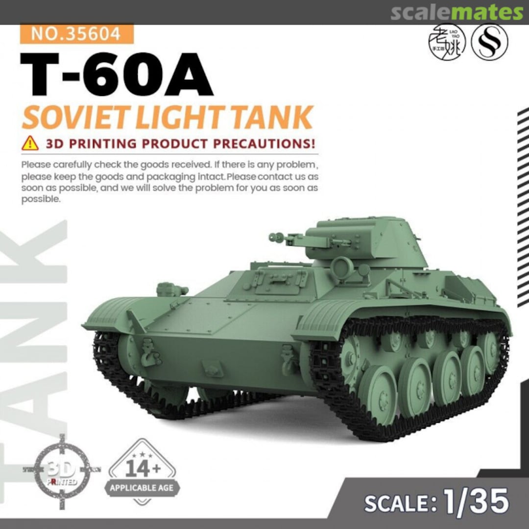 Boxart T-60A 35604 SSMODEL Boxart T-60A 35604 SSMODEL
