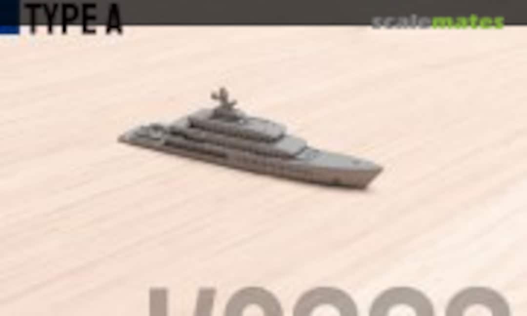 1:2000 90m Superyacht (Caffe HI 咖啡重工业 )