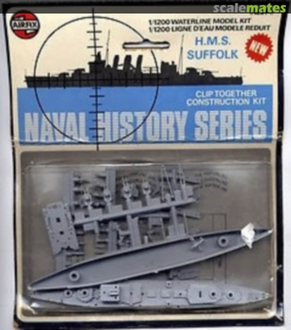 Boxart H.M.S. Suffolk 01231-5 Airfix