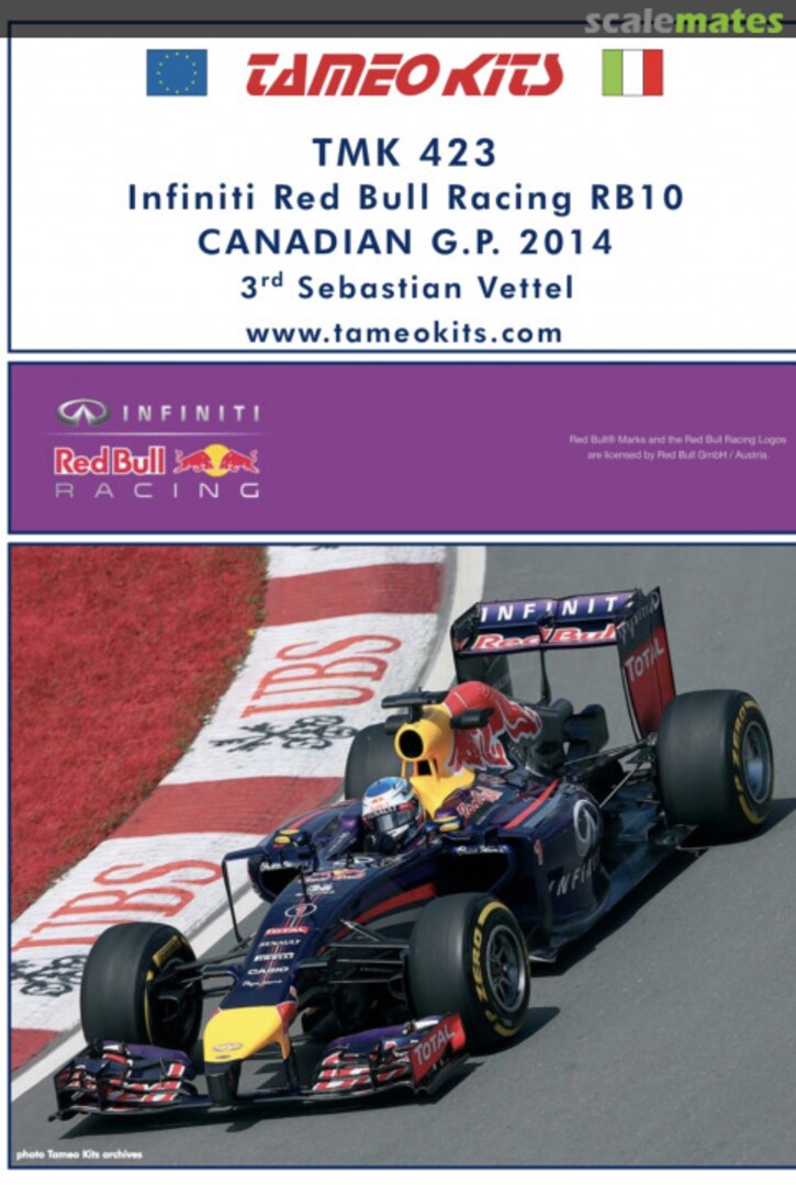 Boxart RB10 TMK423 Tameo Kits Boxart RB10 TMK423 Tameo Kits