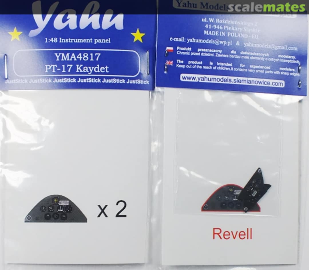 Boxart Stearman PT-17 Kaydet YMA4817 Yahu Models Boxart Stearman PT-17 Kaydet YMA4817 Yahu Models