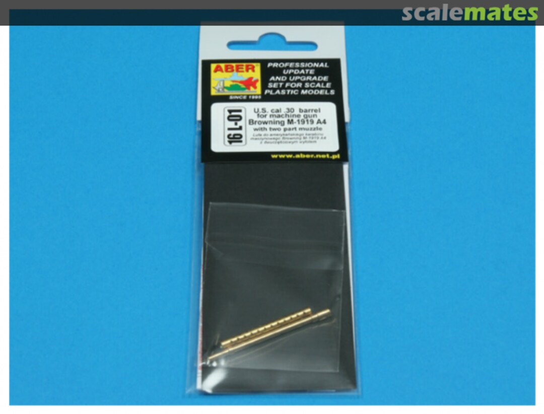 Boxart Turned U.S barrel for Browning M-1919 A4 - two part 16L01 Aber