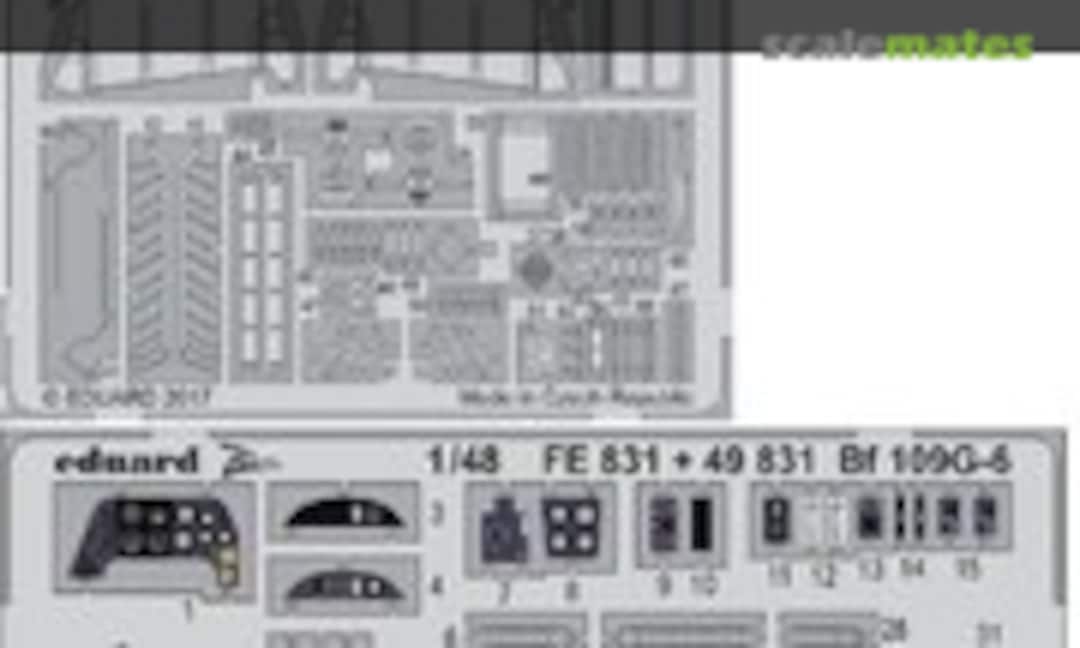 1:48 Bf 109G-6 (Eduard 49831) 49831