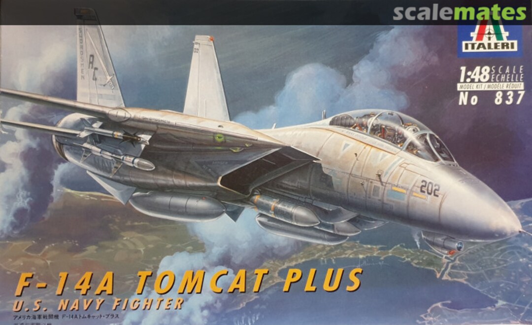 Boxart F-14A Tomcat Plus 837 Italeri Boxart F-14A Tomcat Plus 837 Italeri